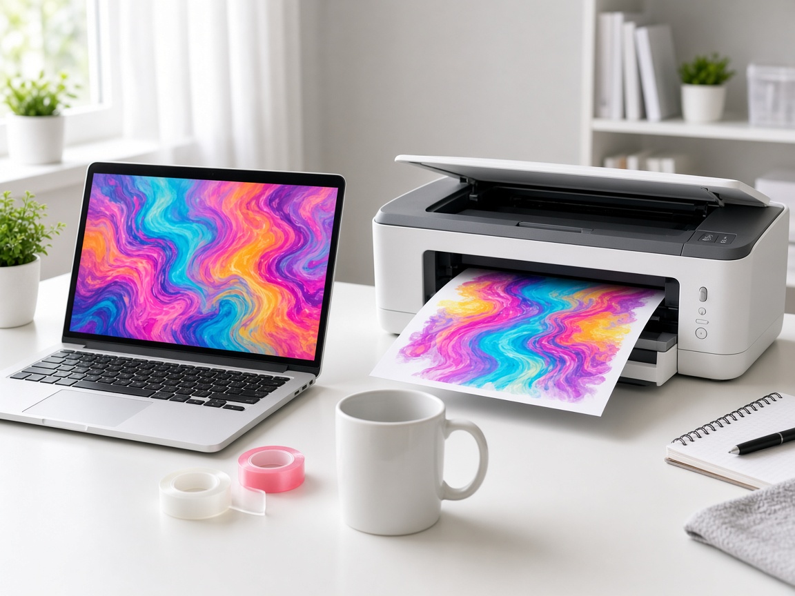 Materiales y proceso ilustrativo del taller
